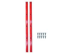 Ldabrye Bandes de renfort antidérapantes pour skateboard Installation rapide sans outil pour le patinage de rue Installation rapide des protections de rails de skateboard