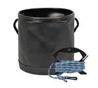 Ldabrye Bassins de pêche Seau de pêche seau à eau Sac de pêche avec corde pour pêche au poisson Barils Conteneur pliable Boîte de pêche