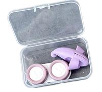 Ldabrye Boîte de rangement compacte pour verres avec pince à épiler, pour garder vos lunettes propres et en sécurité pour un usage quotidien, a