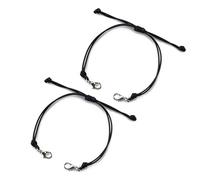 Ldabrye Bracelets with Open Buckles Color Wax Thread Couples Jewelry Semi-Finished Hand Rope Wax Rope with Open Buckles