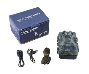 Ldabrye Caméra vidéo 2000 W 20 MP 1080p Trail Ferme Home Security 0.3s Déclencheur pour le temps Wildlife Hidden Photo