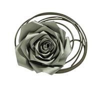 Ldabrye Ceinture de taille en tissu avec nœud de fleur pour femme