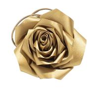 Ldabrye Ceinture de taille en tissu avec nœud de fleur pour femme