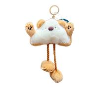 Ldabrye Chaîne à pain mignonne avec pendentif élégant pour sacs à main, clés de voiture et porte-clés de poupée pour usage quotidien, Sandwich