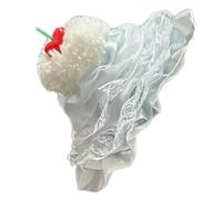 Ldabrye Chapeau bibi pour anniversaire, bal de fin d'année, accessoire décoratif et inflammable, accessoire photo, pince à cheveux polyvalente, chapeau