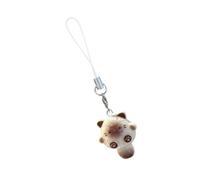 Ldabrye Charmant pendentif téléphone siamois élégant dessin animé mobile ornement unique pour téléphone à suspendre pour un usage quotidien