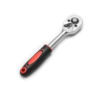 Ldabrye Clé à cliquet de 6,35 mm, clé à cliquet 24 dents, clé à douille droite pour électricien, deux sens, réglable, clé à cliquet de rechange