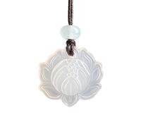 Ldabrye Collier avec pendentif style ethnique Jades avec cordon tissé fait à la main pour les femmes et les collectionneurs à la mode, taille unique, Comme décrit, Comme décrit.