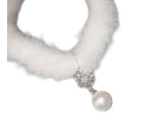 Ldabrye Collier de perles en forme de flocon de neige accentué et confortable pour un usage quotidien, One Size, Comme décrit, Comme décrit.