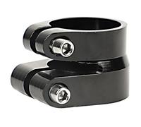 Ldabrye Collier De Tige De Selle De Vélo Double Couche Fiable 31.8mm/34.9mm Collier De Tige De Selle À Dégagement Rapide Accessoire De Cyclisme Facile À Utiliser Super Solide