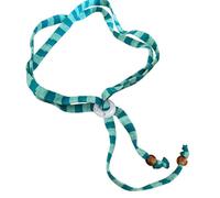 Ldabrye Collier en corde de coton respirant à rayures - Design artisanal tressé - Bijou tendance unisexe pour tenues décontractées - Fait à la main, One Size, Comme décrit, Comme décrit.
