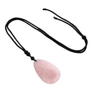 Ldabrye Collier en corde de perles fabriqué à la main, longueur réglable, accessoire de bijoux tendance pour une utilisation polyvalente, collier réglable fait à la main, taille unique, Comme décrit