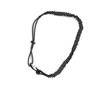 Ldabrye Cordon élastique en nylon avec mousqueton de verrouillage à vis, cordon anti-chute facile