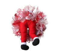 Ldabrye Couronne de Jambes d ' Elfe de noël, Pendentif d ' Arbre de noël Suspendu, Portable, Doux, décoration Demi-Corps, réutilisable, Pendentif de Jambe