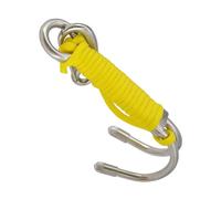 Ldabrye Crochet de plongée double en acier inoxydable pour équipement de plongée professionnel pour corde et escalade extérieure