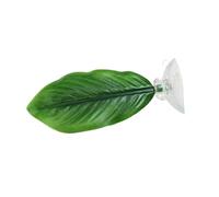 Ldabrye Décoration pour aquariums Bettas - Lit de repos - Hamac à feuilles - Lit de frai pour aquariums Bettas - Accessoire d'aménagement paysager - Décoration d'aquariums