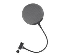 Ldabrye Double couche en métal pour microphone avec filtre anti-soufflage