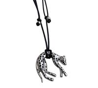 Ldabrye Élégant collier avec pendentif léopard galvanisé pour un usage quotidien élégant et des tenues polyvalentes. Pendentif léopard en métal conçu pour une utilisation longue durée pour accentuer