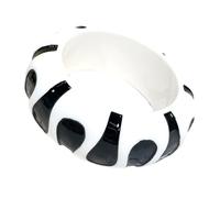 Ldabrye Élégant pois en résine pour femme, bijou confortable portable pour peaux sensibles et cadeau à pois, taille unique, Comme décrit