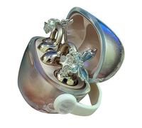 Ldabrye Élégant support de casque en cristal avec clip en alliage confortable pour un usage quotidien - Ne glisse pas