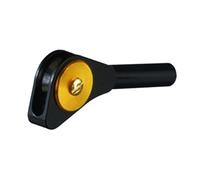 Ldabrye Embout de guidage pour canne à pêche à la traîne - Accessoires de pêche à la traîne - Anneaux de rouleau antirouille - Composants de poulie en métal - Double accessoires de pêche à la traîne