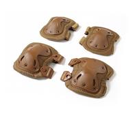 Ldabrye Équipement de protection pour le sport avec genouillère, coudière, absorption des chocs, protection du genou pour adulte, scooter, patinage à roulettes, vélo