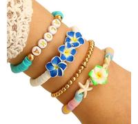 Ldabrye Étoiles de mer et plumeria faites à la main avec une beauté naturelle pour les femmes à la recherche de styles uniques