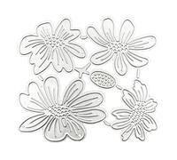 Ldabrye Flower Metal Cutting Dies Stencils for Scrapbooking Decorative Paper Cards Template Decor Die