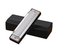 Ldabrye For Key of C Blues Harmonica 10 trous 20 tons Diatonique Blue Harp Mouth Harmonica Orgue pour adultes, professionnel