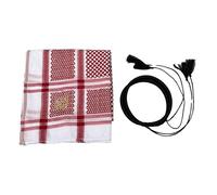 Ldabrye Foulard arabe pour homme du Moyen-Orient à porter au quotidien pour fête à thème Écharpe traditionnelle Événement culturel Accessoire de célébration Écharpe cadeau, b, taille unique