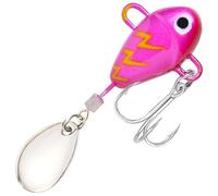 Ldabrye Leurres Spinner avec crochet VIB Appâts coulant Leurre de pêche Cuillère Jigging Baits Fishing Tackle Rotatif Spinner Leurres