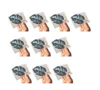 Ldabrye Lot de 10 perchoirs à ventouse naturels pour améliorer l'esthétique des réservoirs pour reptiles Utilisation facile