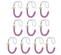 Ldabrye Lot de 10 pompons à franges de rechange pour diplômés de baccalauréat de doctorat