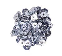 Ldabrye Lot de 100 mèches de bougies en métal pour la fabrication de bougies chauffe-plat, supports de centrage des mèches de bougies