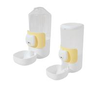 Ldabrye Lot de 2 mangeoires automatiques à suspendre pour animal domestique avec motif de chat, entretien facile pour petites races, chatons, mangeoires à suspendre pour chiens