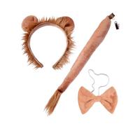 Ldabrye Lot de 3 bandeaux créatifs avec nœud papillon et queue pour adulte pour prendre des photos Halloween carnavals