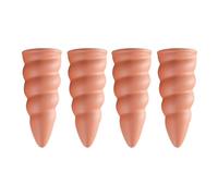 Ldabrye Lot de 4 piquets d'arrosage automatique en terre cuite pour intérieur et extérieur