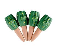 Ldabrye Lot de 4 piquets d'arrosage en céramique pour intérieur