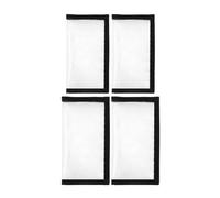 Ldabrye Lot de 4 pochettes transparentes en PVC pour appâts - Pour une organisation facile des leurres de pêche - Sac de rangement pour hameçon