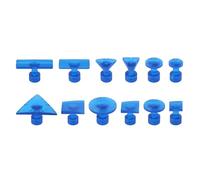 Ldabrye Lot de 5/12 languettes de réparation de rayures de carrosserie de voiture de tailles différentes - Extracteur de peinture - Colle de réparation de rayures de carrosserie - Outil de retrait de