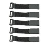 Ldabrye Lot de 5 sangles de fixation réutilisables pour guidon de vélo avec crochet et sangles en boucle pour organiser les câbles
