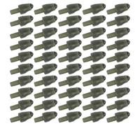 Ldabrye Lot de 50 connecteurs de rechange pour changer rapidement les méthodes de perle, accessoires de pêche, changement rapide du connecteur