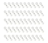 Ldabrye Lot de 50 pinces multifonctionnelles pour tente - Pinces stables - Haute résistance - Pour la pêche et les événements en plein air - Accessoires de tente