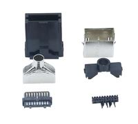 Ldabrye Lot de 6 fils à souder mâles de type 19 broches 8 K pour tableau de voiture