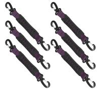 Ldabrye Lot de 6 sangles de remorquage respirantes anti-laisse confortables pour le transport de longues distances et installation rapide de poignée d'accessoires de skate