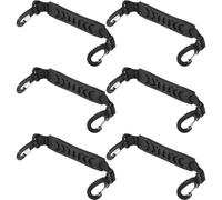 Ldabrye Lot de 6 sangles de remorquage respirantes anti-laisse confortables pour le transport de longues distances et installation rapide de poignée d'accessoires de skate