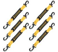 Ldabrye Lot de 6 sangles de remorquage respirantes anti-laisse confortables pour le transport de longues distances et installation rapide de poignée d'accessoires de skate