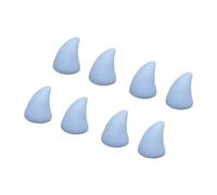 Ldabrye Lot de 8 faux ongles réalistes en résine pour jeux de rôle