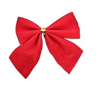 Ldabrye Lot de nœuds de Noël, couronnes, décoration de nœuds, nœuds de voiture, pendentif arbre