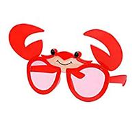 Ldabrye Lunettes de fête hawaïennes pour adultes sur le thème de la plage